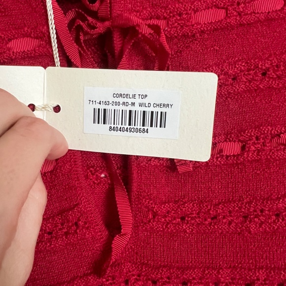 Doen - Cordelie Top - Wild Cherry - Medium - NWT - Picture 8 of 11